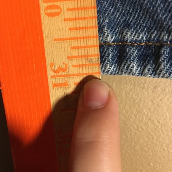 L.L. Bean Classic Fit Mens 31x32 Jeans 100% Cotton Denim Lined - Picture 10 of 11